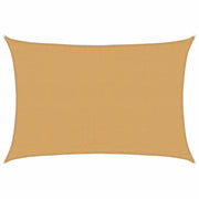 Vela Parasole | Telo Ombra | Vela da ombra 160 g/m2 Rettangolare Sabbia 3,5x5 m in HDPE