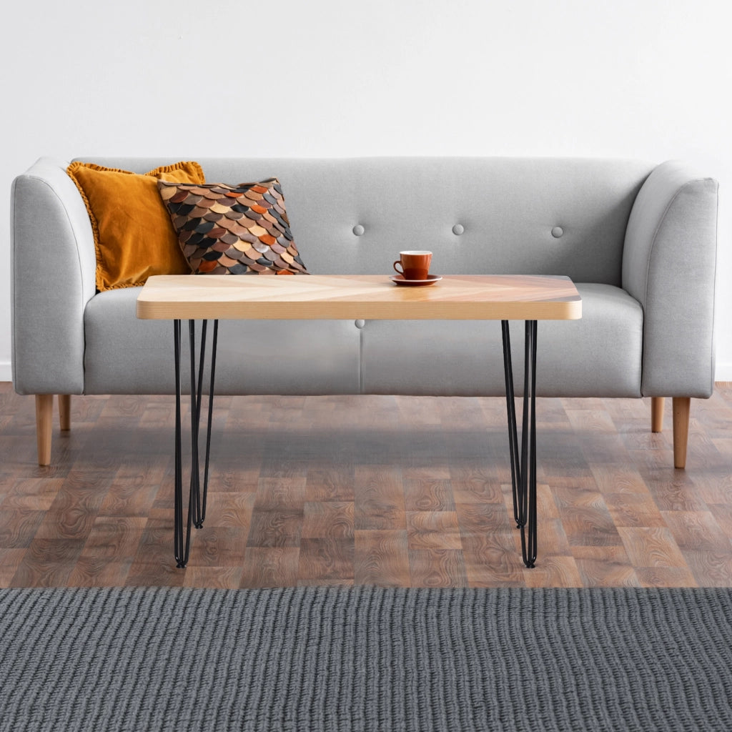 Gambe per Tavolo ¨C zephmum ¨C Nero, Stile Industriale, 12x12x71 cm