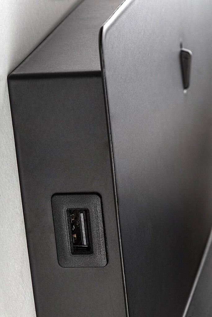 Applique Rabalux Aranzo nera LED 6W mensola USB 3000K