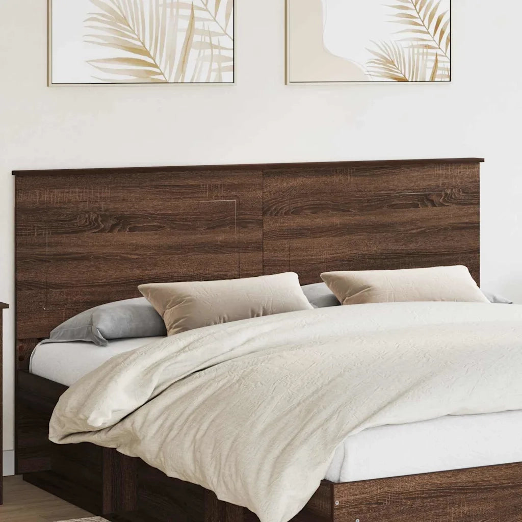 Testiera-Testata-Testiera Decorativa Rovere Marrone 180 cm Legno multistrato 932336