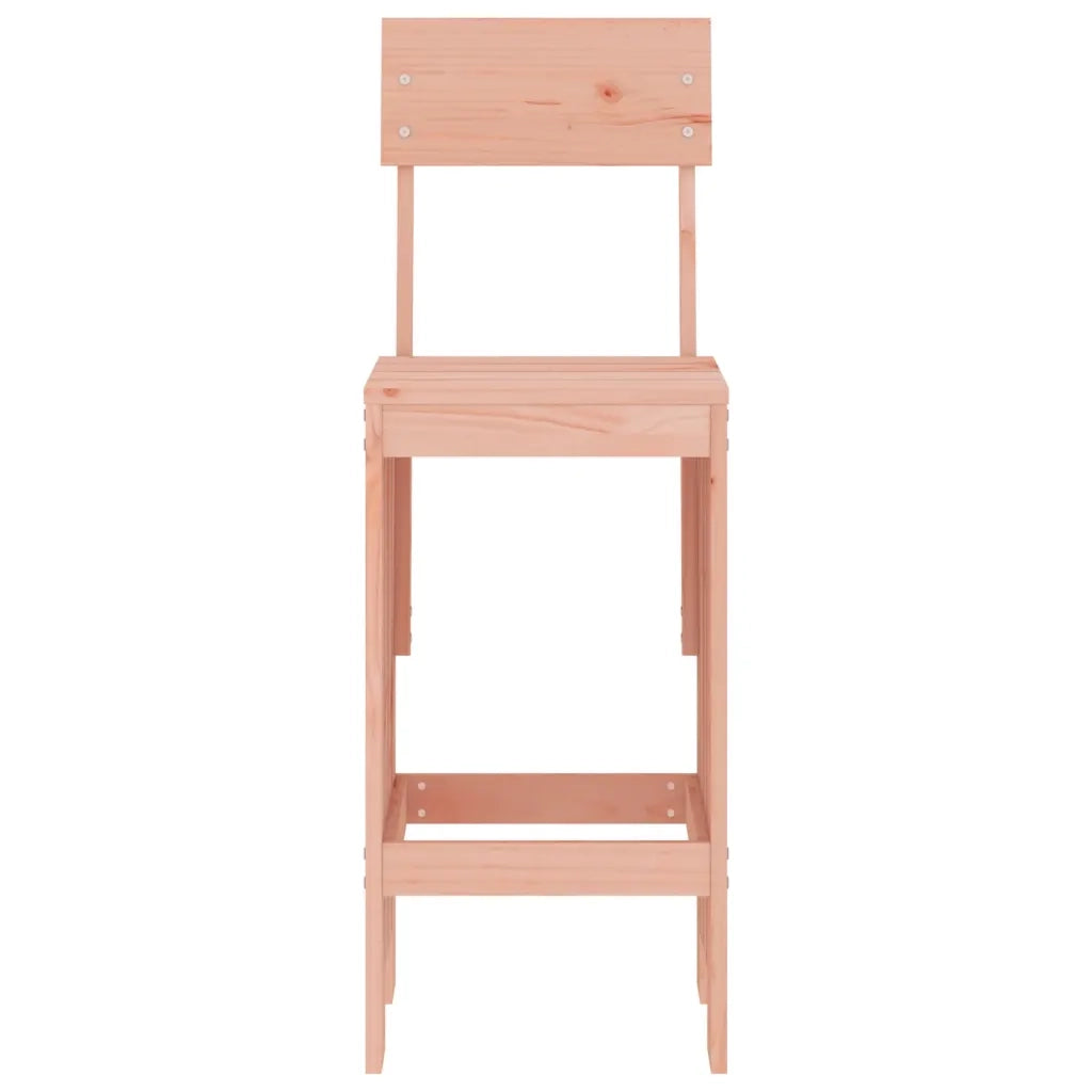 Sgabelli da Bar 2 pz 40x48,5x115,5 cm Legno Massello di Douglas 825364