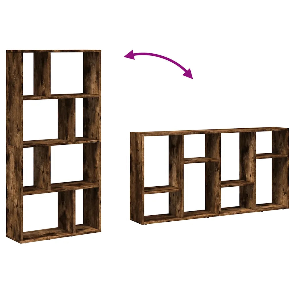 Libreria Rovere Fumo 60x20x120,5 cm in Truciolato 858151