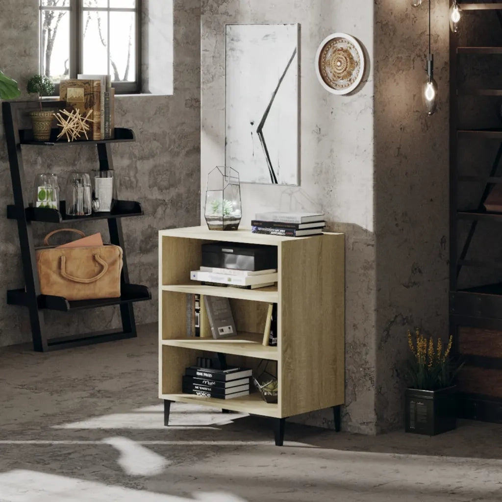 Credenza Rovere Sonoma 57x35x70 cm in Legno Multistrato 806061