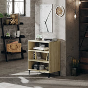 Credenza Rovere Sonoma 57x35x70 cm in Legno Multistrato 806061