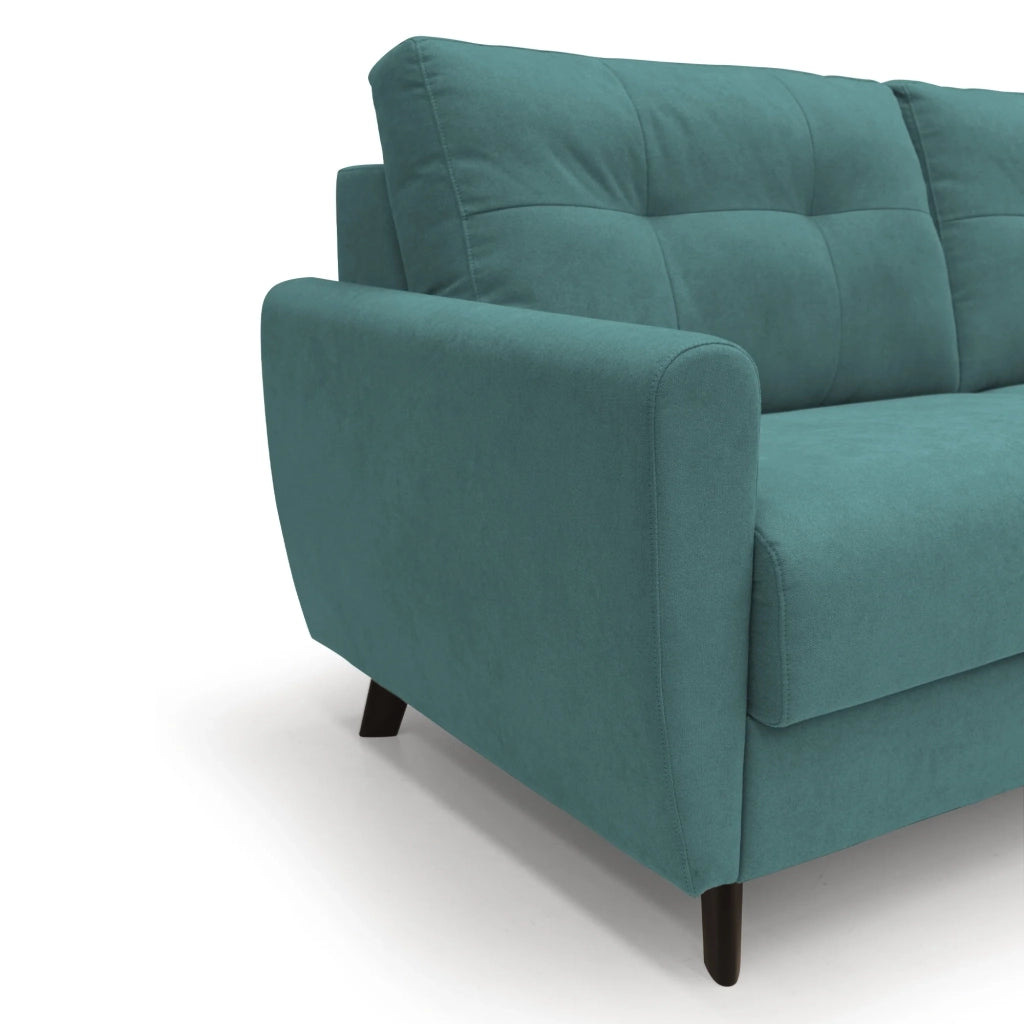 Callisto Divano letto matrimoniale 188 cm petrolio