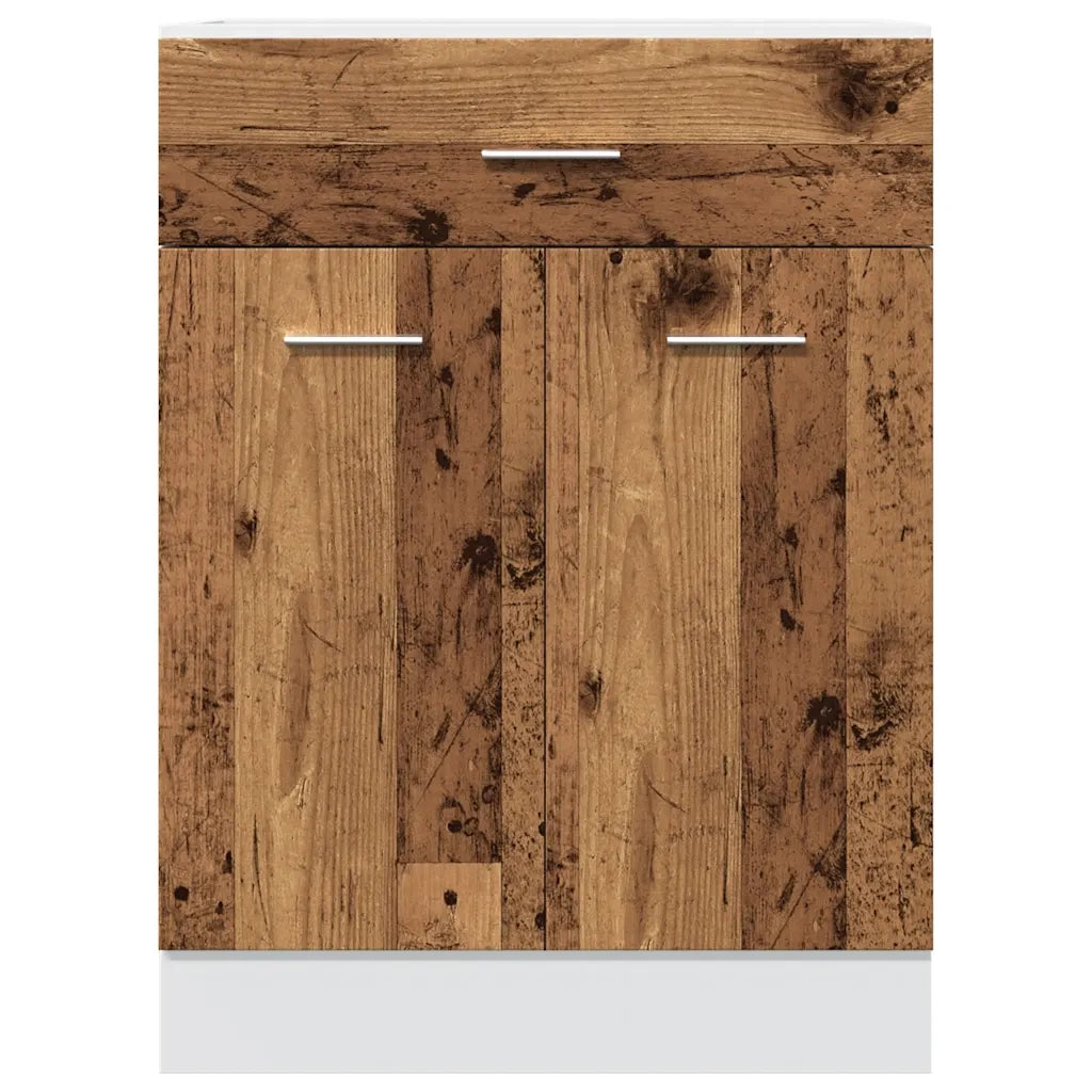 Cassettiera “Lyon” Inferiore Legno Antico 60x46x81,5 cm 856089