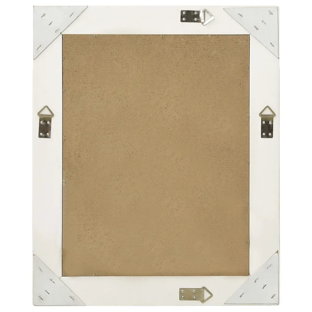 Specchio da Parete Stile Barocco 50x60 cm Biancocod mxl 127262