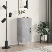 Credenza-Buffet-Armadio da cucina Grigio Cemento 34,5x34x90 cm in Legno Multistrato 814992