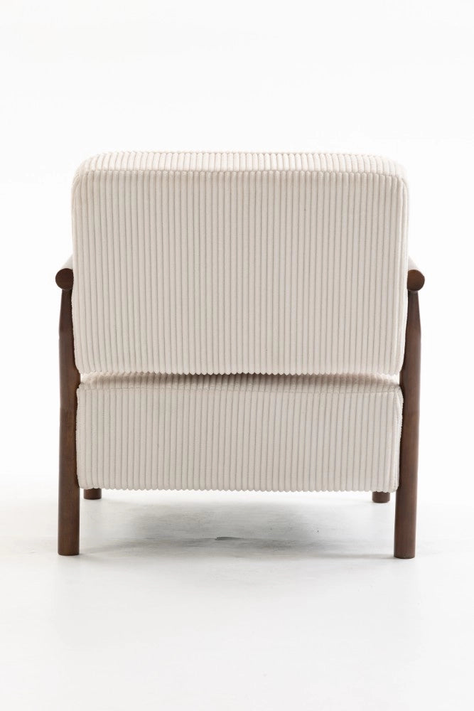 Poltrona Relax con Struttura in Legno e Cuscino Lombare ¨C Xylo ¨C Tessuto