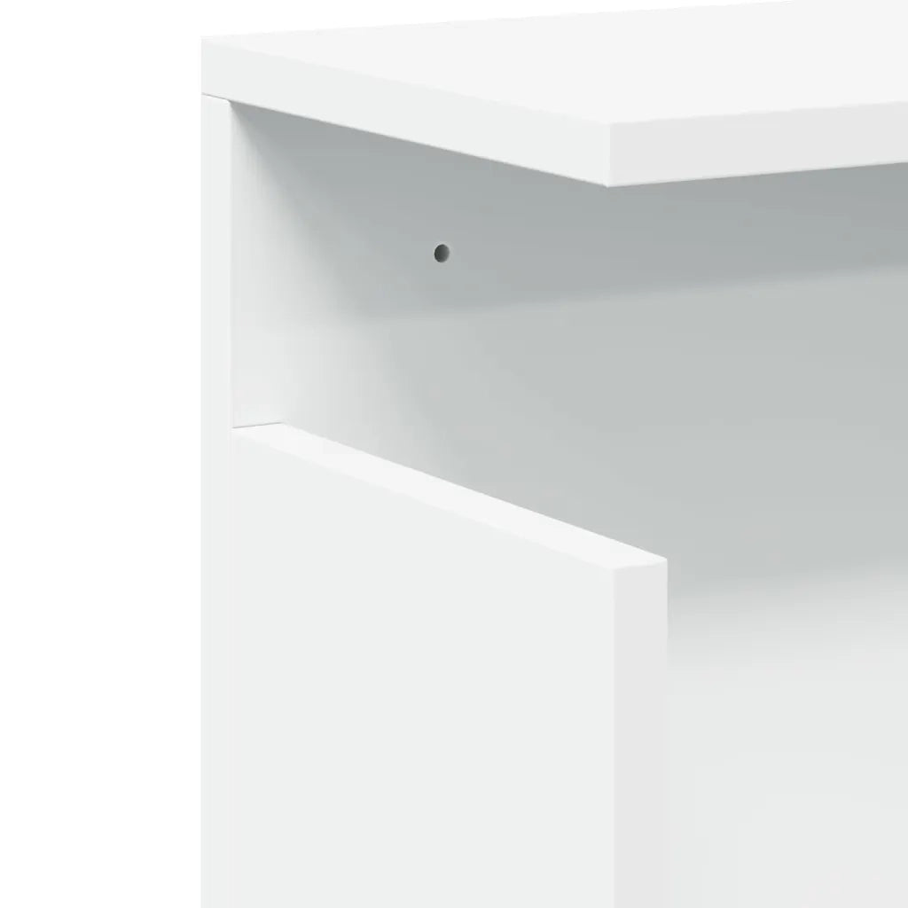 Armadietto a Muro | Mobile a Parete 60x20x30 cm Bianco in Truciolato