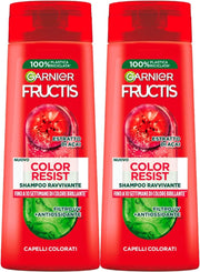 GARNIER FRUCTIS 2 PZ SHAMPOO 250 ML L'UNO COLOR RESIST FINO A 10 SETTIMANE DI COLORE BRILLANTE CON ESTRATTO DI ACAI