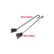 Paletta per fuoco saldata art. 724 – utensile robusto per brace