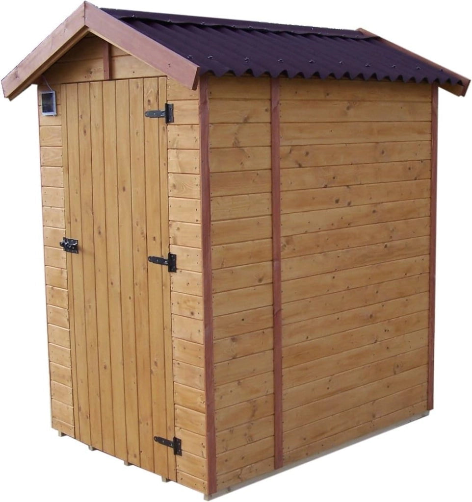 Casetta a pannelli 16 mm, Foresta con pavimento e WC a secco 140x190