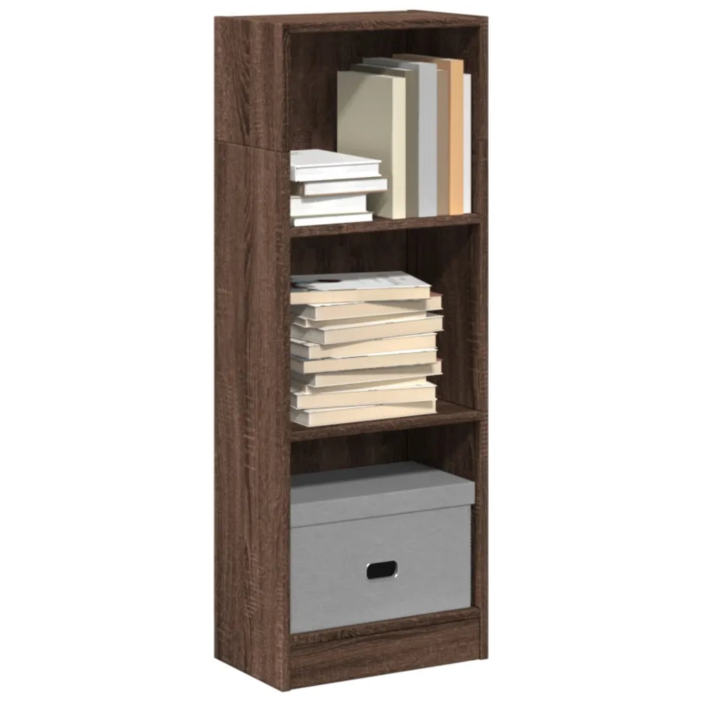 Libreria Rovere Marrone 40x24x109 cm in Truciolato 857780