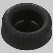 BIMORSETTO IN GOMMA NERA  Tubo Ø 40 x Can 26 mm     MADE IN ITALY