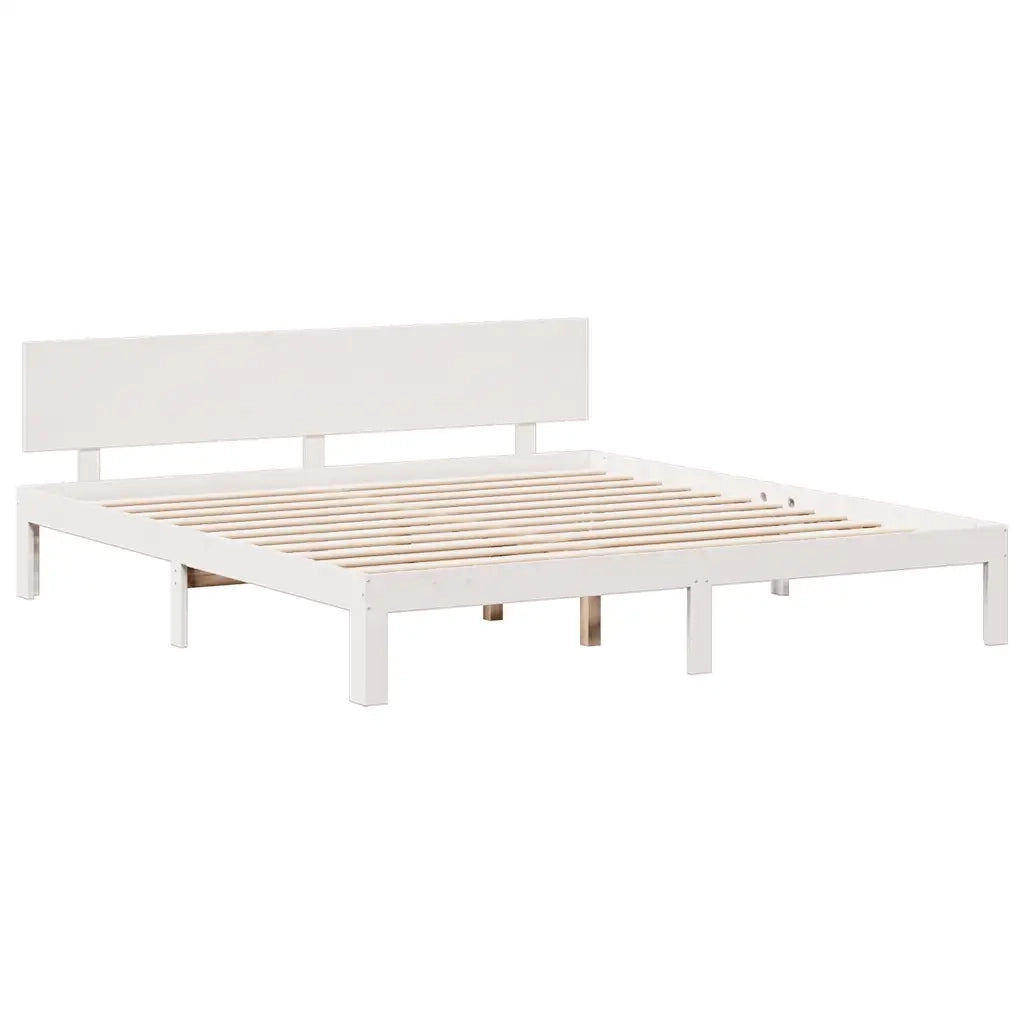 Giroletto con Libreria senza Materasso 180x200 cm in Legno Pino 3322699