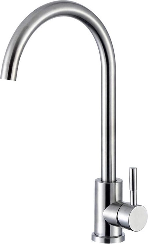 Griffe di cucina in acciaio inossidabile | 360° maniglia rotativa per rubinetto | rubinetto ad alta pressione per cucina | finitura lucida