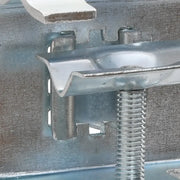 Morsetti per Ombrelloni da Balcone 2 pz 32 mm in Acciaio Zincato CFW2720419