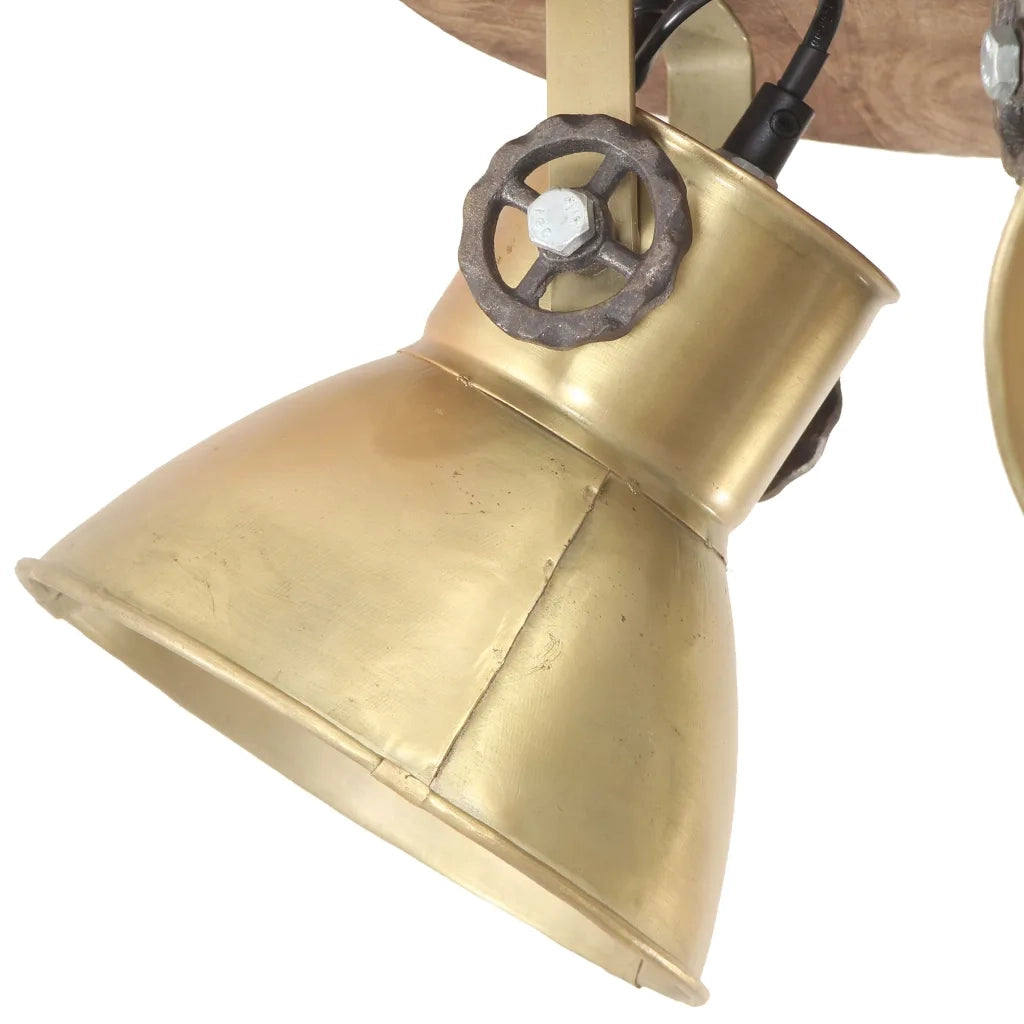 Lampada a Sospensione Industriale 25 W Ottone 42x27 cm E27 cod mxl 73482