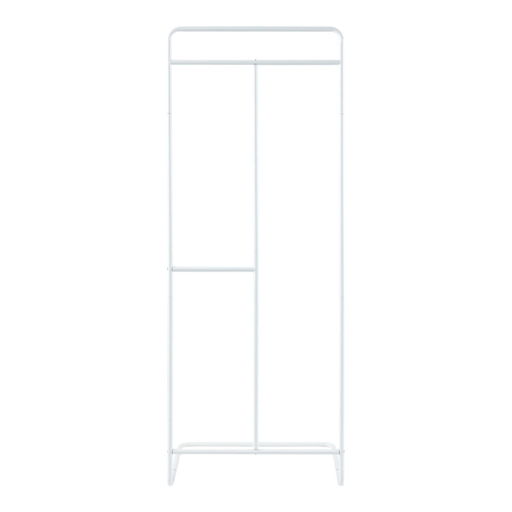 Appendiabiti appendiabiti appendiabiti armadio aperto 166 x 63 x 48 cm acciaio bianco 03_0010299