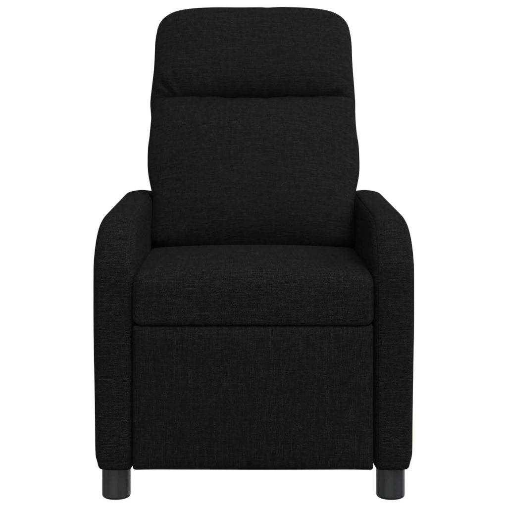 Poltrona reclinabile Nero Tessuto 42034923