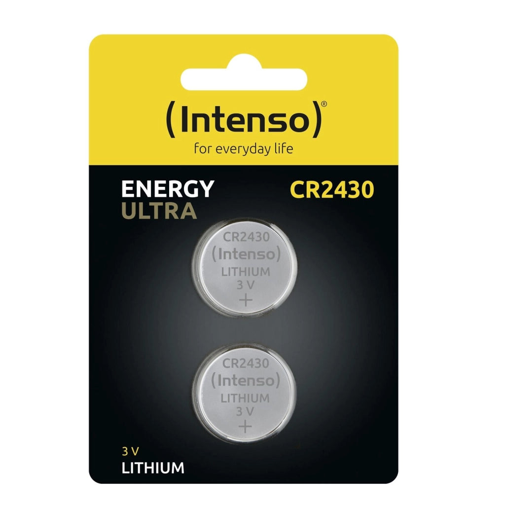 Intenso CR 2430 Energy 2er Blister - CR2430 - 290 mAh Batteria monouso Lithium-Manganese Dioxide (LiMnO2)