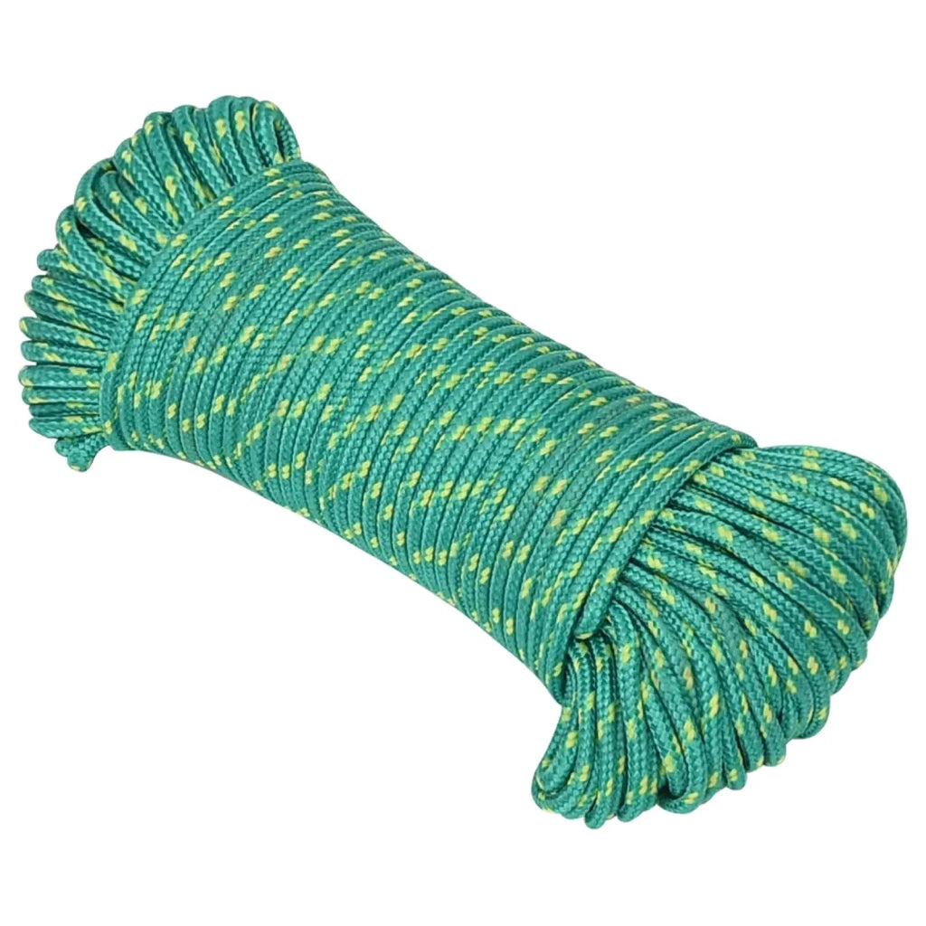 Corda multiuso 3 mm 100 m Verde PP 67,5 kg Carico massimo 3472748
