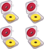 Spazzolino per lenze da pesca, schiuma per lenze, schiuma rotolante con scatola in plastica - conservazione delle lenze da pesca e accessori