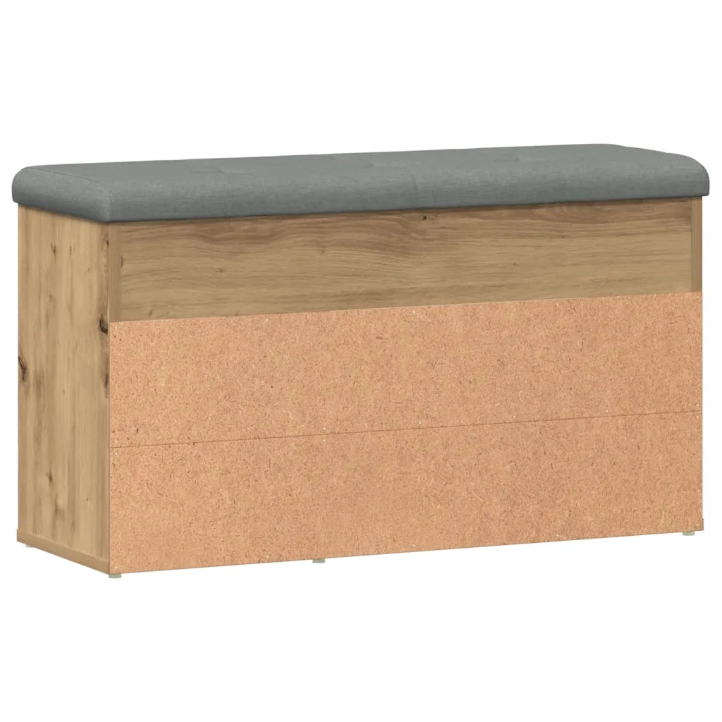 vidaXL Scarpiera Rovere Artigianale 82x32x45,5 cm in Legno Multistrato