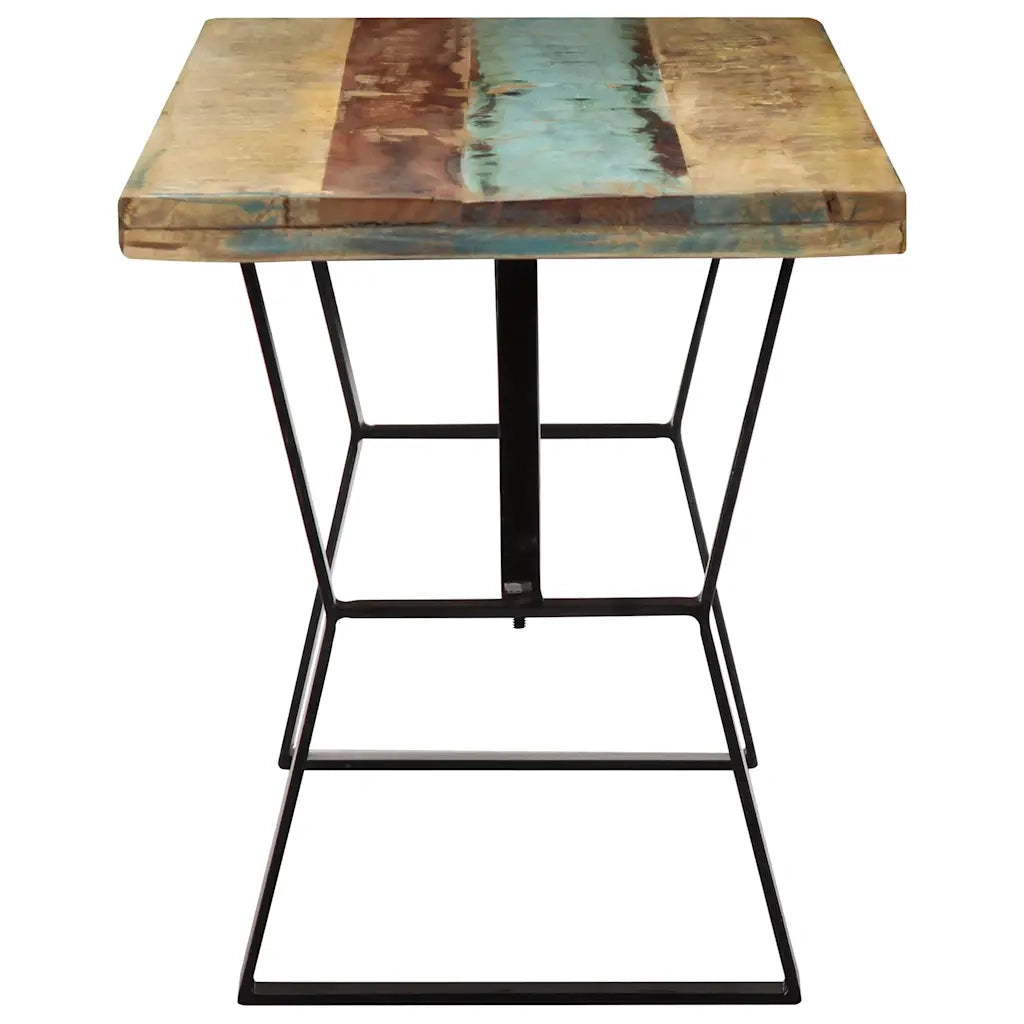 Tavolo da Pranzo 120x60x76 cm in Legno Massello di Recupero cod mxl 15966