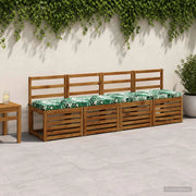 Cuscini per Panchina a 2 Pezzi VUGHT 2 pz 100% Poliestere 951157