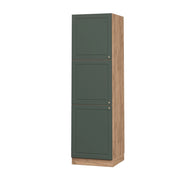 Vicco Mobile per forno da incasso Verde-oro Country House 60 cm