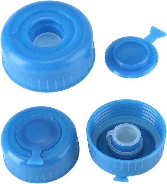 Sostitutivi di coperchio a vite per bottiglie di acqua da 55mm - Set da 5 - Ideali per bottiglie di acqua e bottiglie di 5 galloni