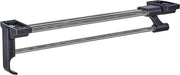 Hanger per stang retrattile - 40 cm retrattile - sostegno per pantaloni per stang per abbigliamento - accessori per armadi