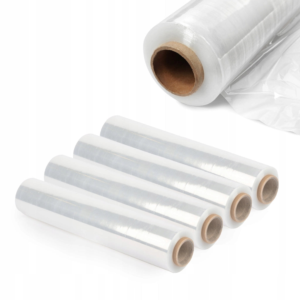 KADAX Film estensibile XL Estensibile 2,5 kg Trasparente Resistente Opaco Incolore Rotolo 4x