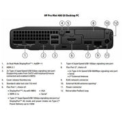 Hp pro mini 400 g9 wolf security edition intel® core™ i5 i5-14500t 8 gb ddr5-sdram 256 gb ssd windows 11 pro mini pc nero - B70WDAT#ABZ
