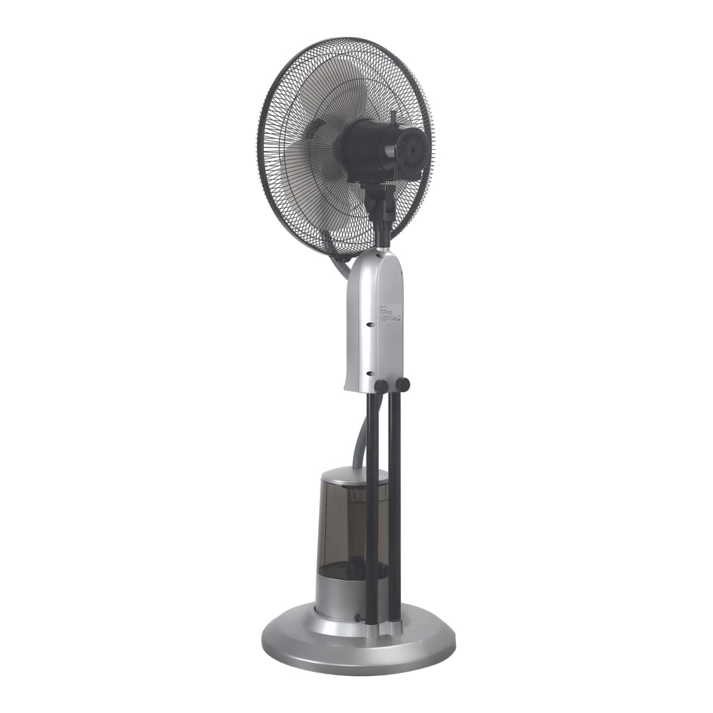 Ventilatore/umidificatore a piantana in plastica argentata da 75 watt 03_0008834