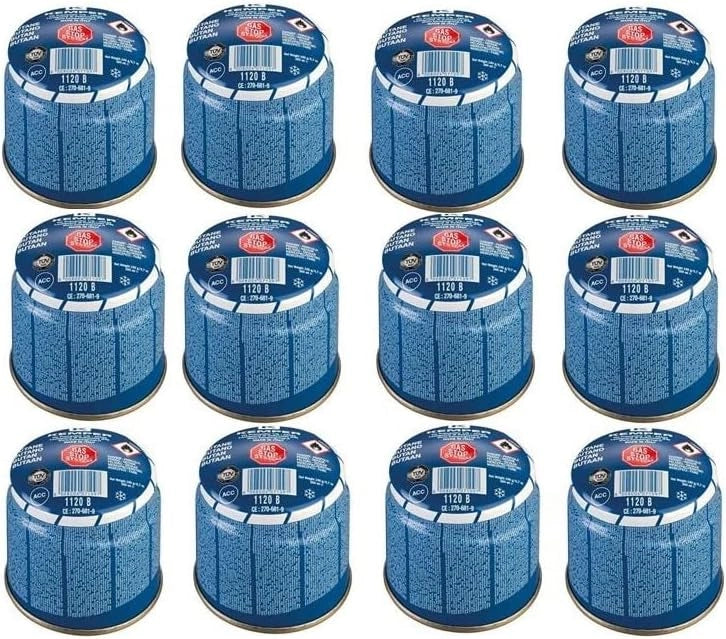 KEMPER 12 Cartucce Gas 190g Butano Forabili Stop Gas
