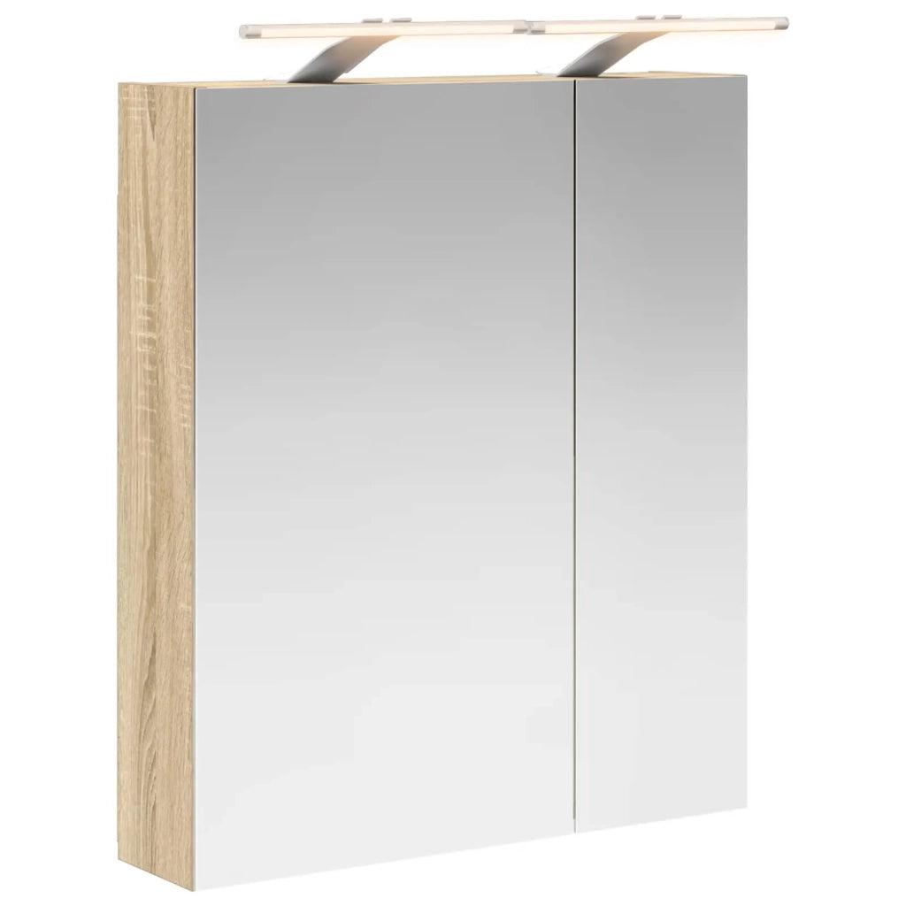 Mobiletto per specchio da bagno Rovere Sonoma 60 x 14,5 x 70 cm 889065