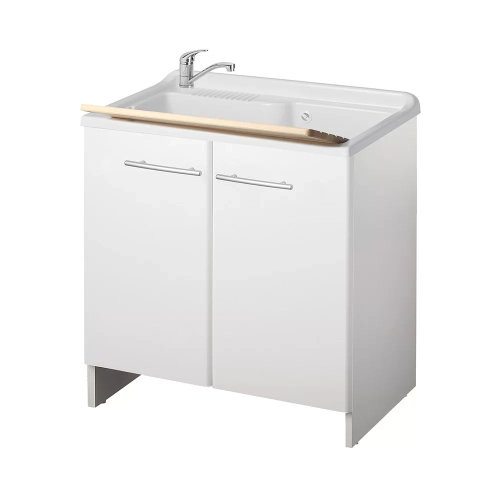 Lavatoio 80x50 cm bianco - Serie Magica