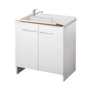 Lavatoio 80x50 cm bianco - Serie Magica