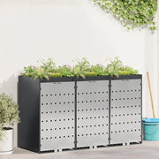 Contenitore per Rifiuti per 3 Bidoni 340 x 77.5 x 115.5 cm