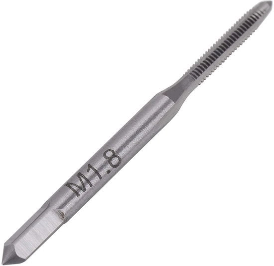 Set di attrezzi a vite 10 pezzi - M1/M1.2/M1.4/M1.6/M1.7/M1.8/M2/M2.5/M3/M3.5 - Materiale duraturo - Manuale - Adatto per legno/plastica/metalli - Funzionamento manuale - Set di viti