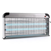 Trade Shop - Zanzariera Elettrica Due Lampade A Fluorescenza 40w Bk-l40 Per Zanzare E Insetti -