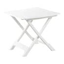 Tavolo Tevere Progarden Pp Bianco Cm 80X72 H.cm 70