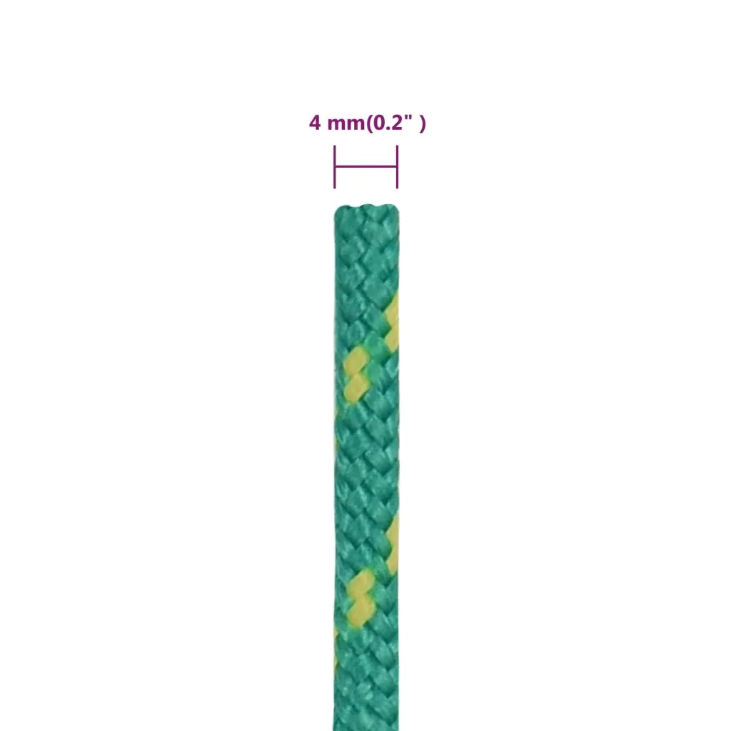 Corda per barca Verde 4 mm 50 m in Polipropilene 152699