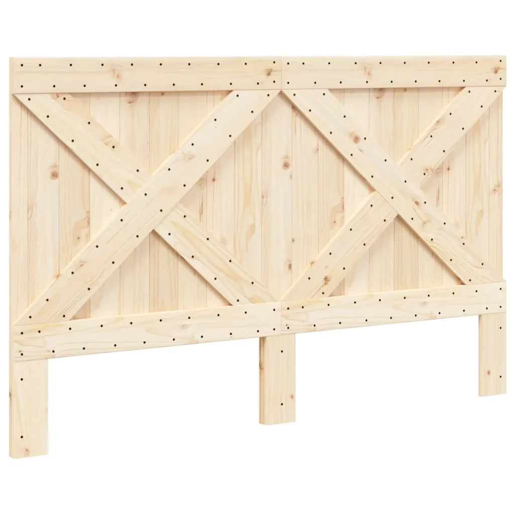 Testiera 160x104 cm in Legno Massello di Pinocod mxl 83441
