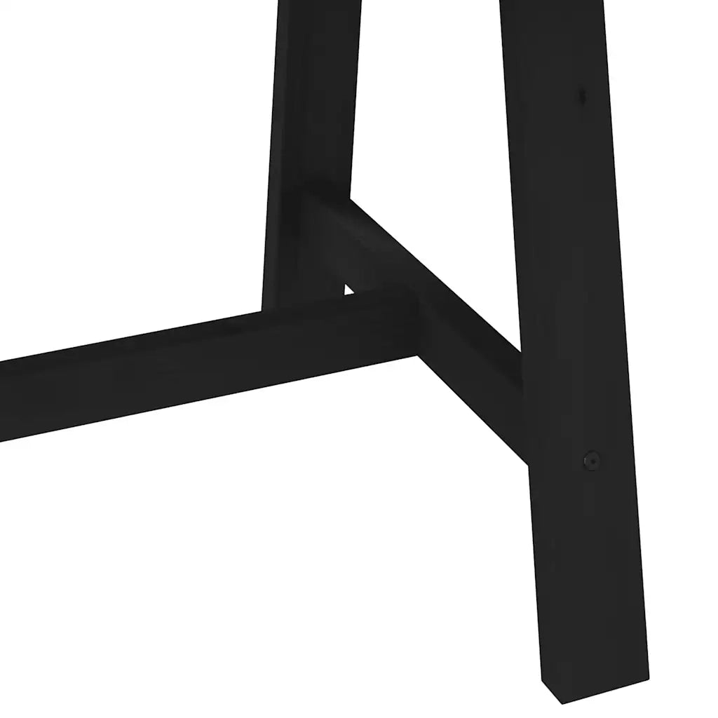 Tavolo Pranzo NOAIN Gambe a Forma A 180x90x75 cm Legno Massello 4100045