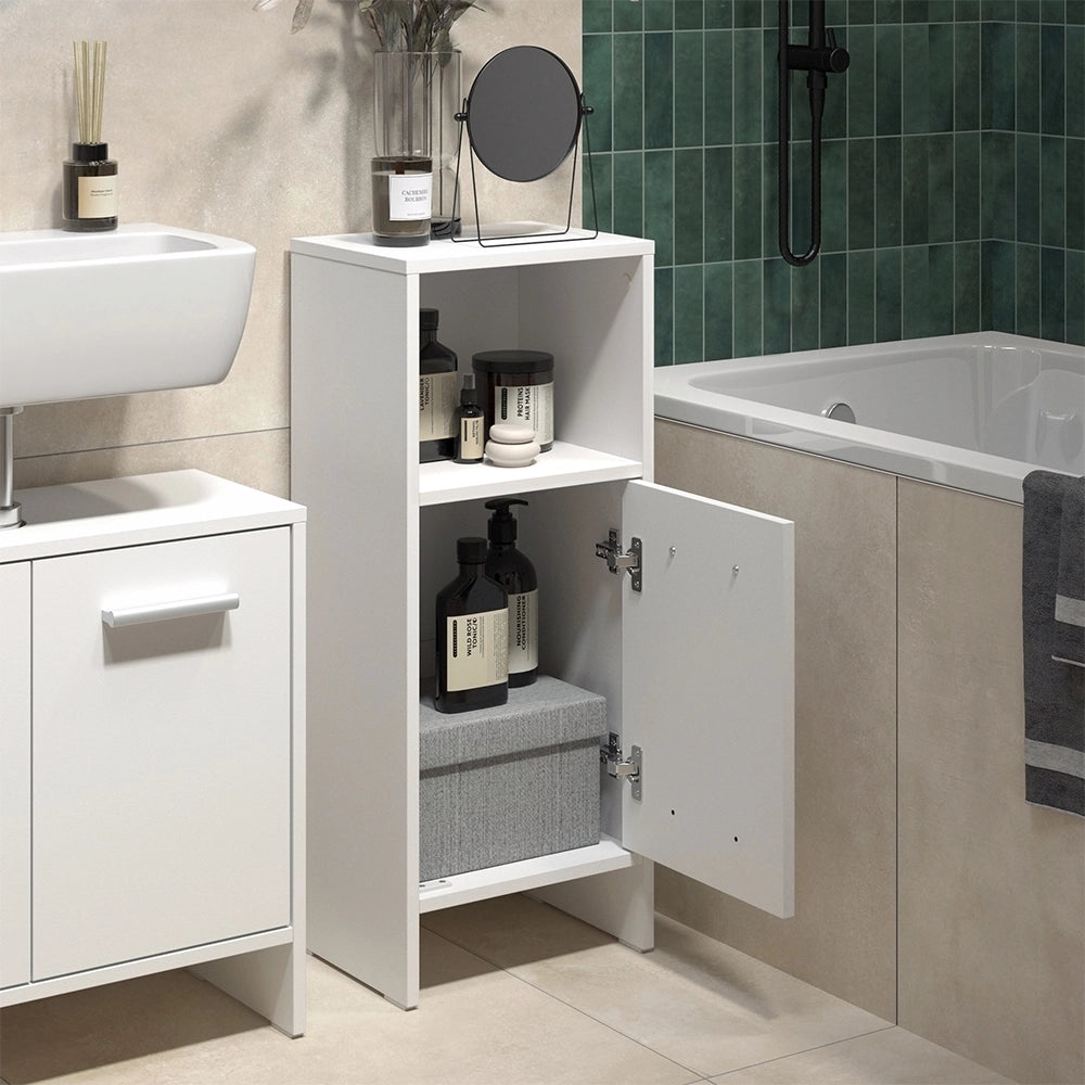 Vicco Set di mobili da bagno Bianco 3 pezzi