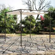 Gazebo da Giardino con Tettuccio Retrattile 40786